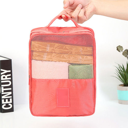 💼Double-layered travel shoe bag, foldable waterproof shoe bag, organizer, daily necessities