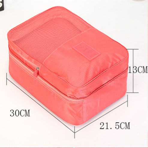 💼Double-layered travel shoe bag, foldable waterproof shoe bag, organizer, daily necessities