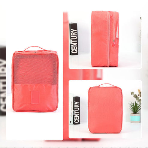 💼Double-layered travel shoe bag, foldable waterproof shoe bag, organizer, daily necessities