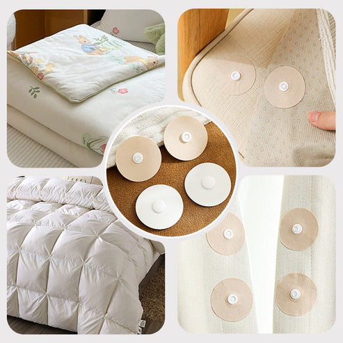 🔥🔥🔥Reusable non-slip buttons to keep the blanket in place