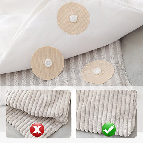 🔥🔥🔥Reusable non-slip buttons to keep the blanket in place