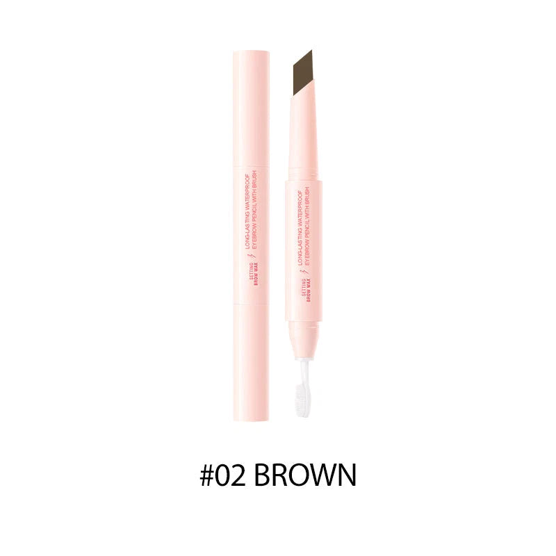 🥳2026 HOT SALE💕Long-Lasting Waterproof Eyebrow Pencil with Brush💕