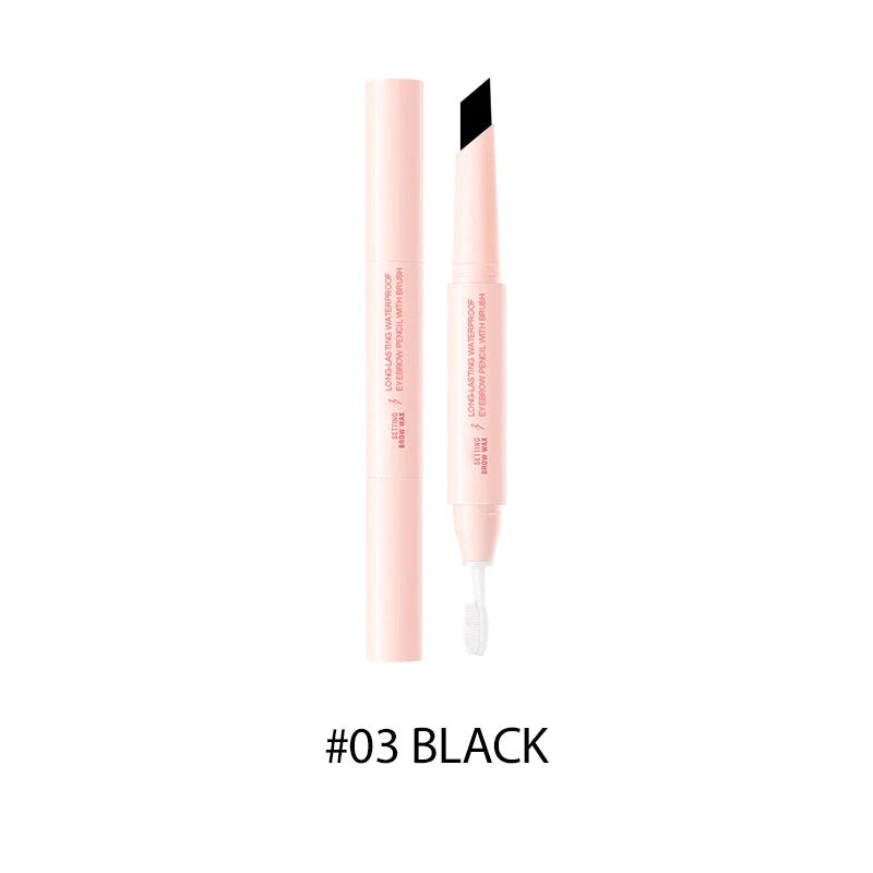 🥳2026 HOT SALE💕Long-Lasting Waterproof Eyebrow Pencil with Brush💕