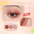 💖✨ A three-color eyeshadow palette—reveal a unique and stunning look