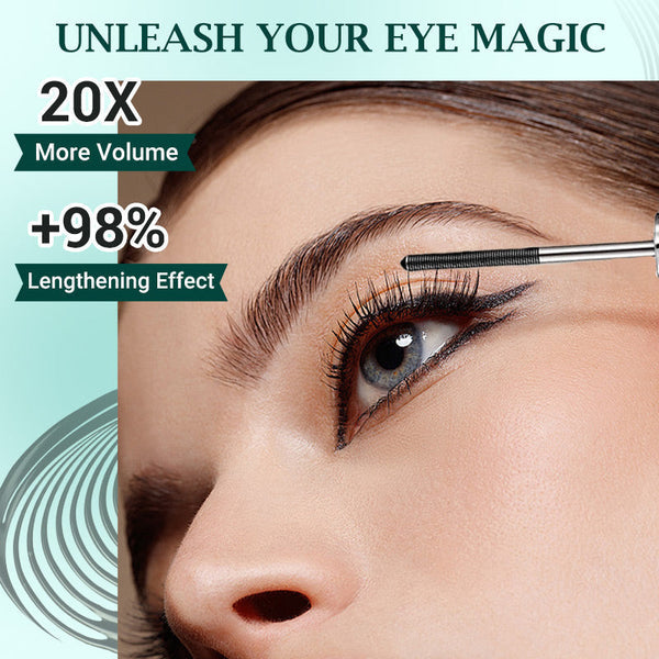 ⚡50K+ SOLD!✨Ultimate Waterproof & Sweatproof Lengthening & Curling Mascara👁️