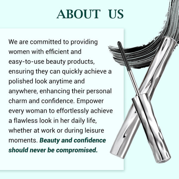 ⚡50K+ SOLD!✨Ultimate Waterproof & Sweatproof Lengthening & Curling Mascara👁️