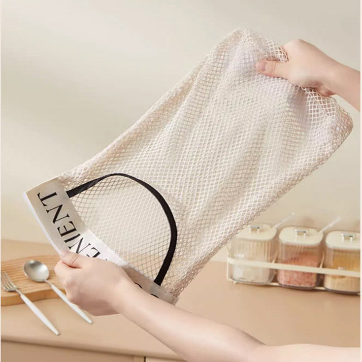 Multi- Functional Velcro Mesh Bag