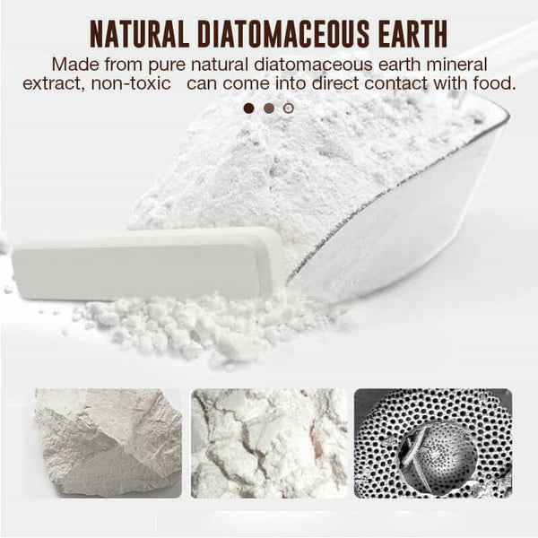 🏡Moisture-Proof & Deodorizing Diatomite DMoisture Absorption Tablet