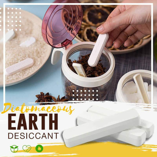 🏡Moisture-Proof & Deodorizing Diatomite DMoisture Absorption Tablet