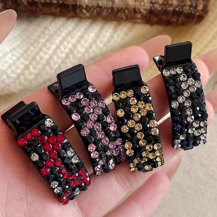💕Rhinestone Hair Clip for Bangs(8PCS)