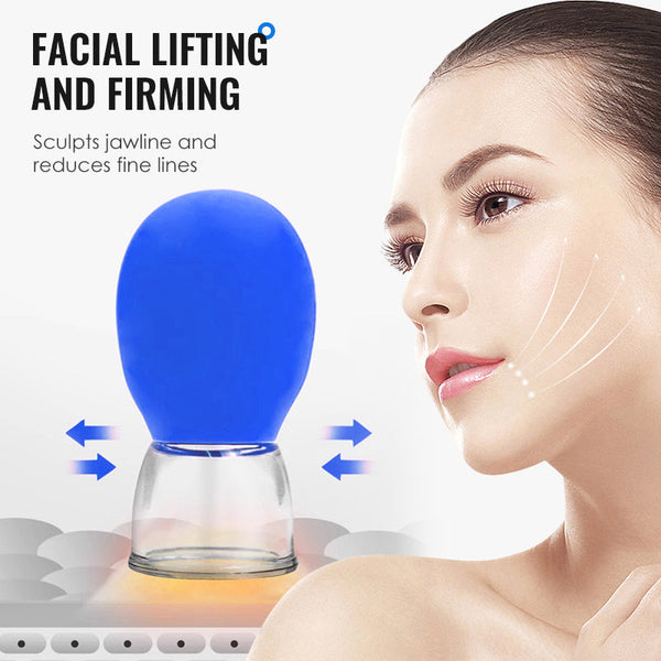 🎁 Glass and Silicone Vacuum Suction Massage Cups🎁