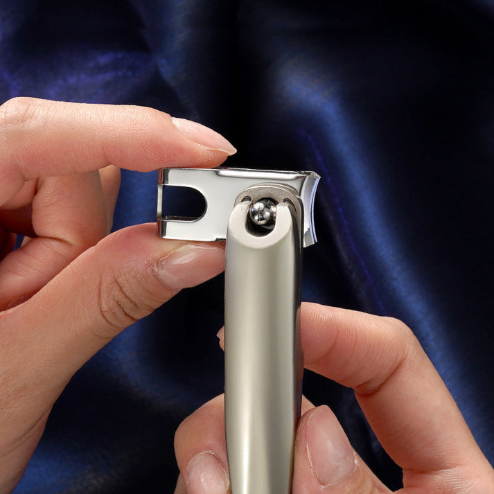 360-Degree Rotating Wide-Opening Nail Clipper