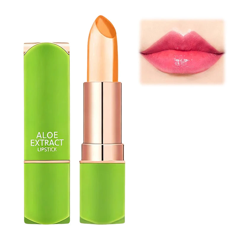 💄Aloe Vera Moisturizing Color-Changing Lipstick