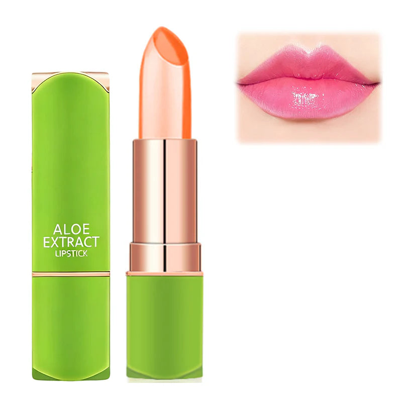 💄Aloe Vera Moisturizing Color-Changing Lipstick
