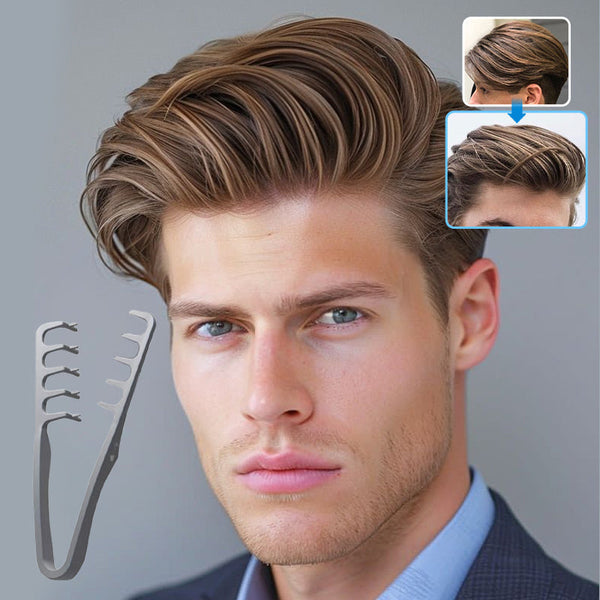 💇2026 Upgrade Volumizing Comb, Wide-Tooth Styling for All Hair Lengths, Men & Women
