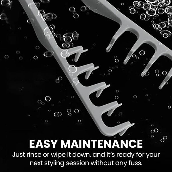 💇2026 Upgrade Volumizing Comb, Wide-Tooth Styling for All Hair Lengths, Men & Women