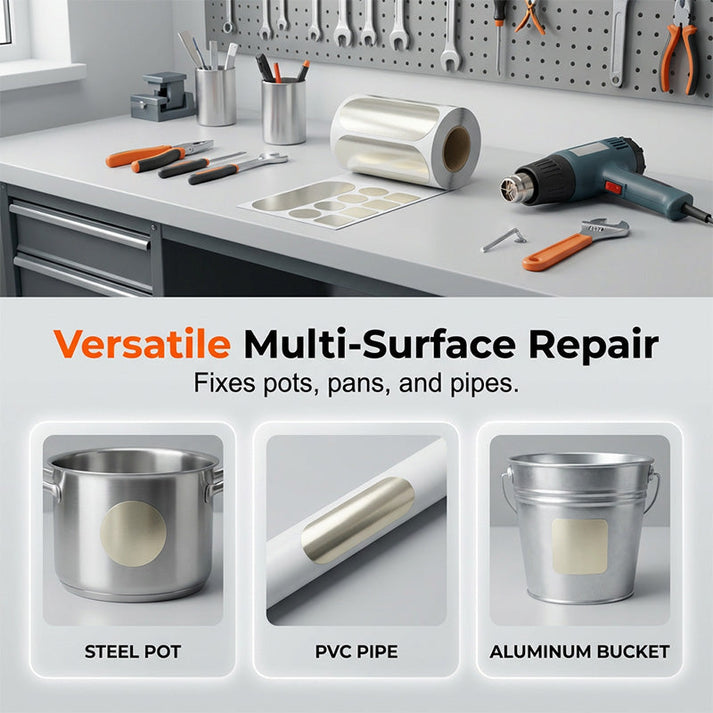 Heat-Resistant Aluminum Pot Repair Patches