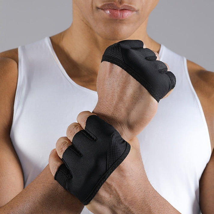 🔥Non-Slip Breathable Half-Finger Workout Gloves🏋️