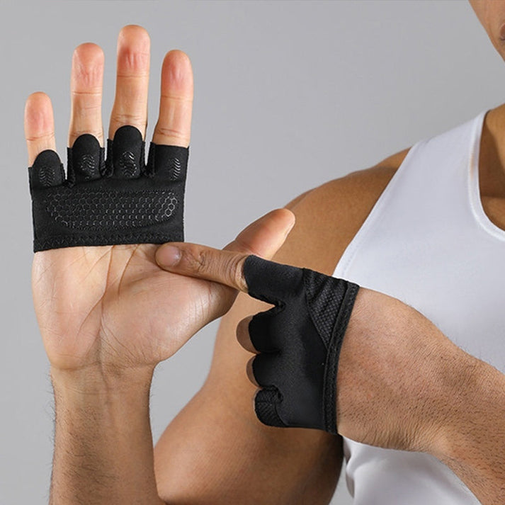 🔥Non-Slip Breathable Half-Finger Workout Gloves🏋️