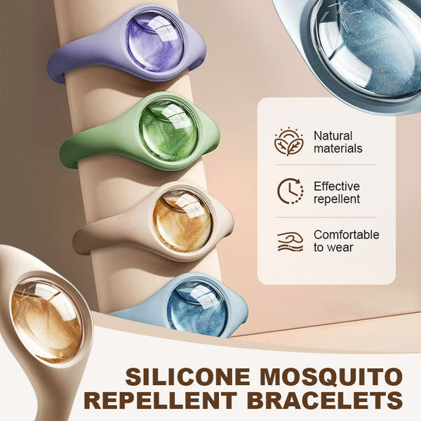 Silicone mosquito repellent bracelets🦟❌