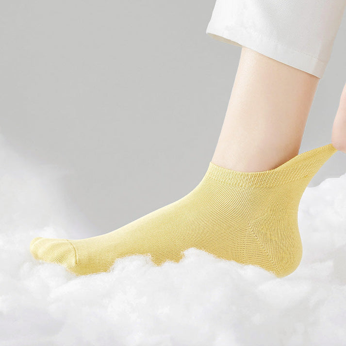 🌼High-elastic protective women's socks without heels🧦(5pcs)
