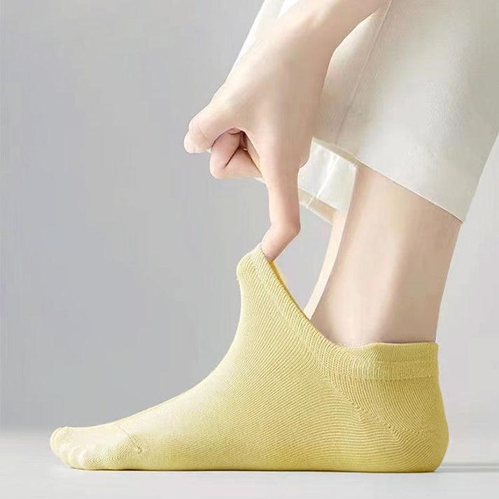 🌼High-elastic protective women's socks without heels🧦(5pcs)
