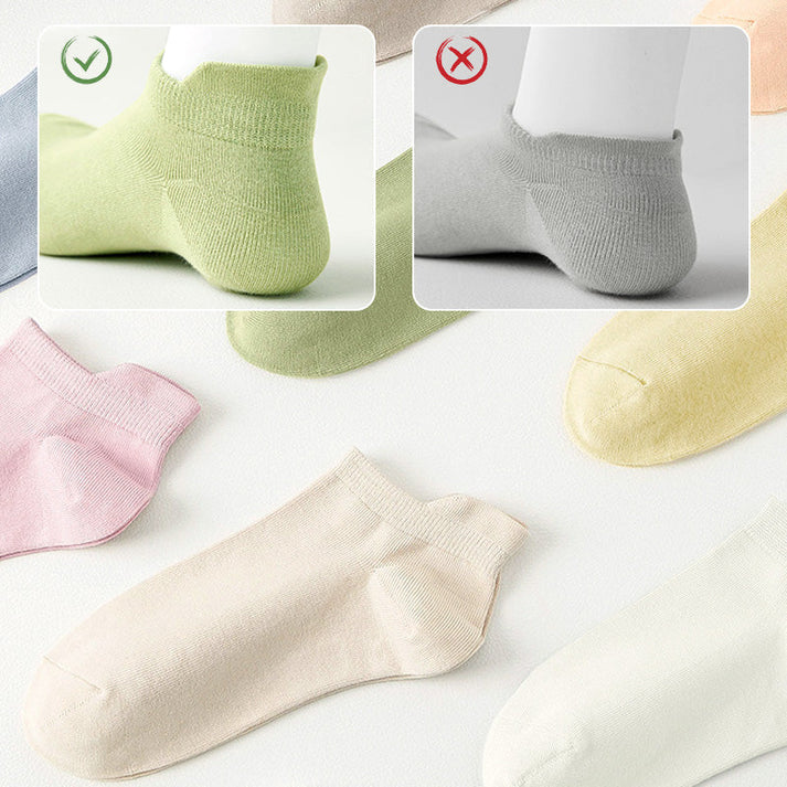 🌼High-elastic protective women's socks without heels🧦(5pcs)