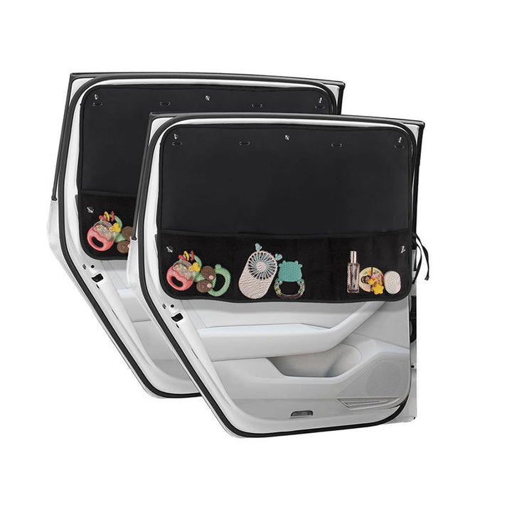 🔥50% OFF🚗🔆Car Window Shades with Storage Pockets