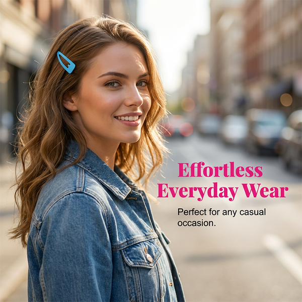 🔥Last Day Sale 55% OFF-Minimalist BB Snap Hair Clip for Women (40pcs)
