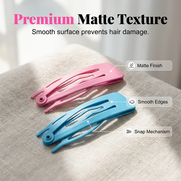 🔥Last Day Sale 55% OFF-Minimalist BB Snap Hair Clip for Women (40pcs)