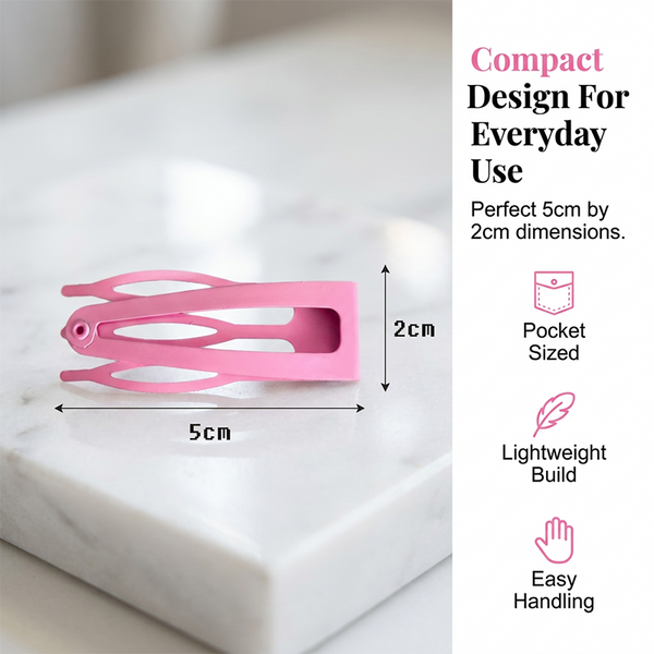 🔥Last Day Sale 55% OFF-Minimalist BB Snap Hair Clip for Women (40pcs)
